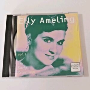 Elly Ameling Vol. 1 The Early Recordings CD Deutsche Harmonia Mundi Bach Handel